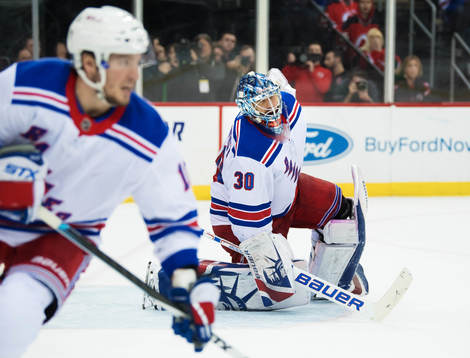 Rangers målvakt Henrik Lundqvist