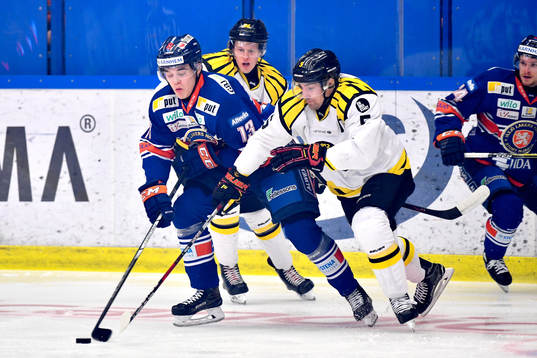 Växjös Axel Sundberg och Brynäs Lukas Kilström