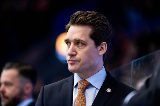 Växjös tränare Sam Hallam
