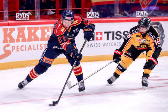 Djurgårdens Andreas Engqvist och Luleås Niklas Olausson