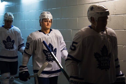 Maple Leafs William Nylander i spelargången