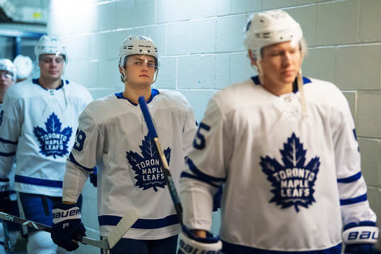 Maple Leafs William Nylander i spelargången