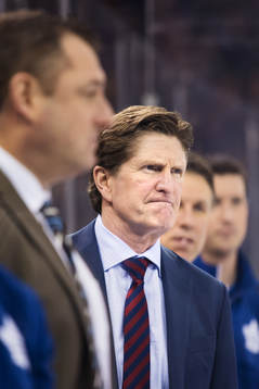 Maple Leafs tränare Mike Babcock