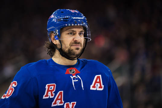 Rangers Mats Zuccarello deppar
