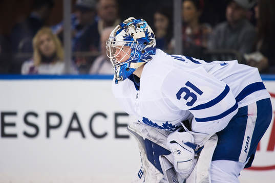 Maple Leafs målvakt Frederik Andersen
