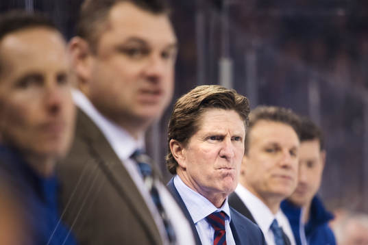 Maple Leafs tränare Mike Babcock