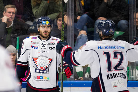 Linköpings Almen Bibic jublar