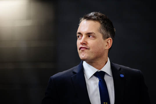 Sveriges förbundskapten Tomas Montén
