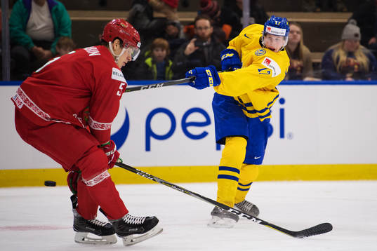 Belarus Dmitri Deryabin och Sveriges Fredrik Karlström