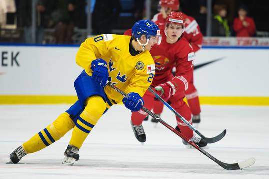 Sveriges Isac Lundeström