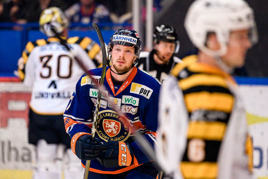 Växjös Martin Lundberg jublar
