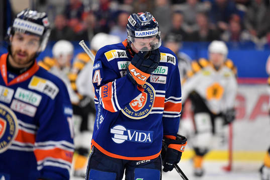 Växjös Joel Persson deppar