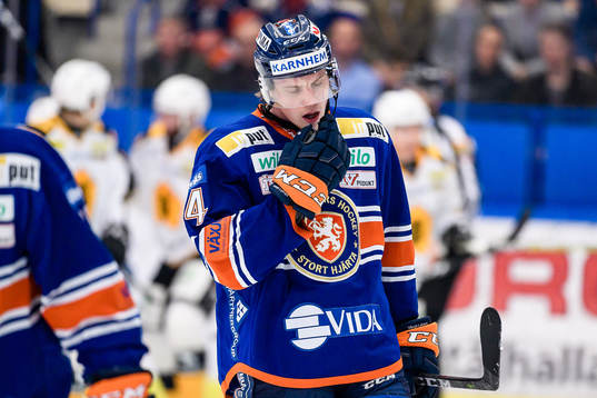 Växjös Joel Persson deppar