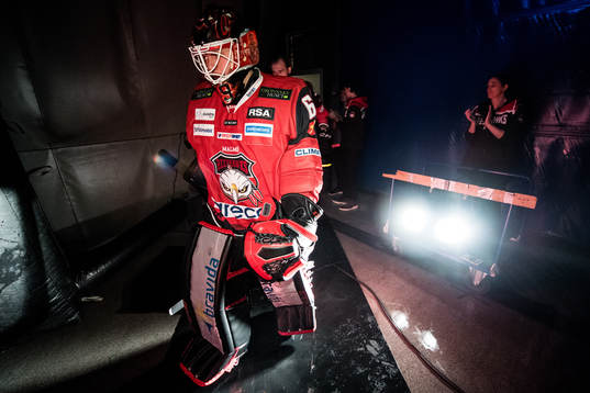 Malmö Redhawks målvakt Oscar Alsenfelt redo att göra