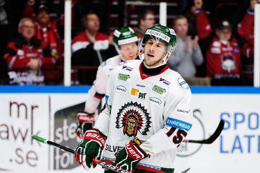 Frölundas Matt Donovan deppar
