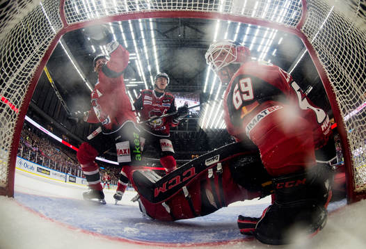 Malmö Redhawks målvakt Oscar Alsenfelt