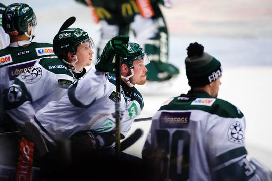 Färjestads Christoffer Törngren och Alexander Johansson
