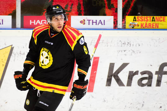 Brynäs Aaron Palushaj jublar