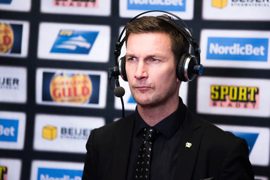 Färjestads tränare Johan Pennerborn