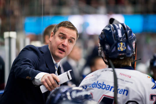 Linköpings tränare Dan Tangnes