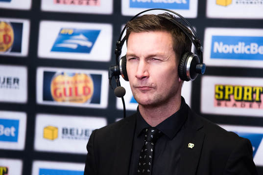 Färjestads tränare Johan Pennerborn