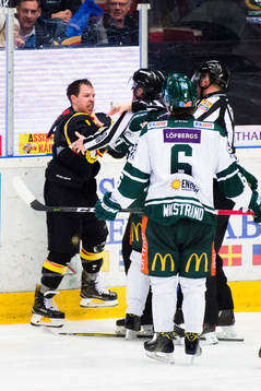 Brynäs Kevin Clark i bråk