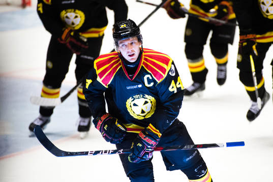 Brynäs Jacob Blomqvist jublar