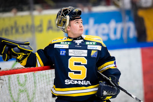 Södertäljes målvakt George Sørensen