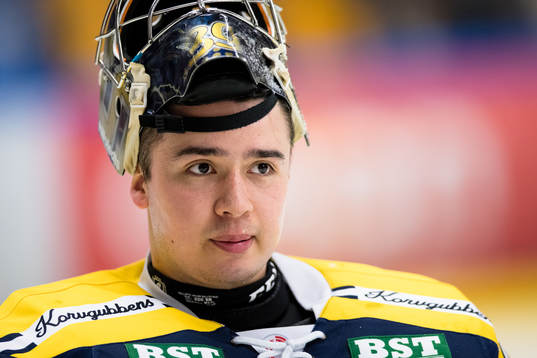 Södertäljes målvakt George Sørensen