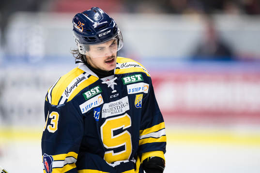 Södertäljes Thomas Valkvae Olsen deppar