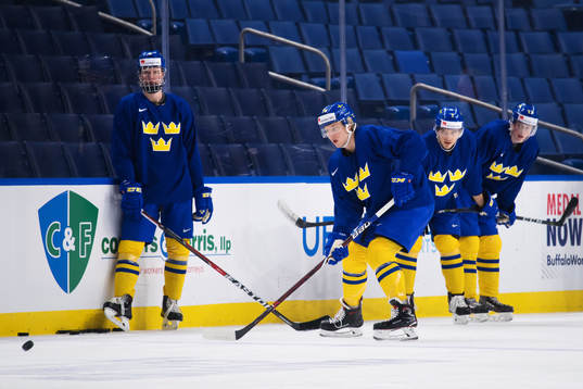 Rasmus Dahlin, Alexander Nylander, Timothy Liljegren och