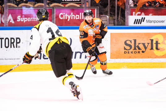 Brynäs Johan Alcén  och Karlskronas Mattias Guter