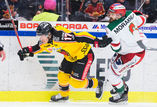 Luleås Andreas Falk  och Moras Steven Seigo