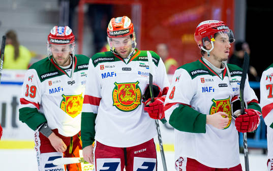 Moras Jacob Nilsson , Brandon Gormley och Robin Johansson