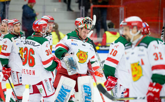Moras målvakt Mattias Pettersson deppar
