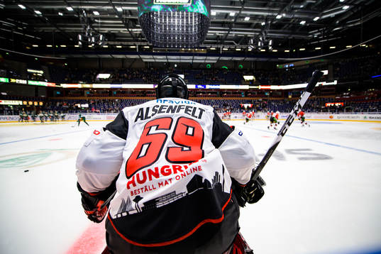 Malmö Redhawks målvakt Oscar Alsenfelt