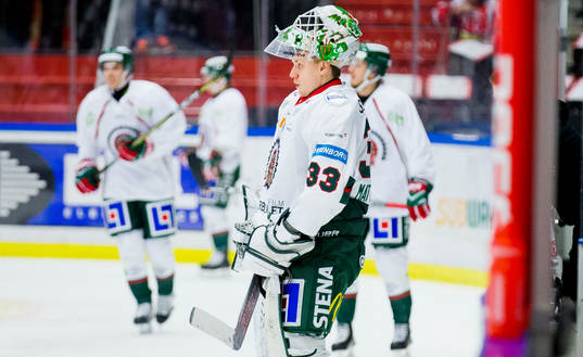 Frölundas målvakt Johan Mattsson