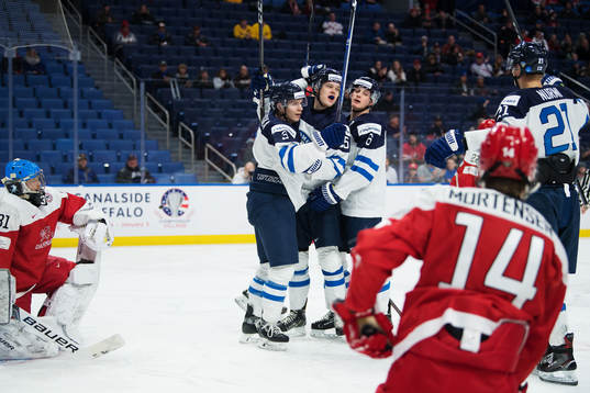 Finlands Juha Jääskä, Joona Koppanen, Juuso Välimäki