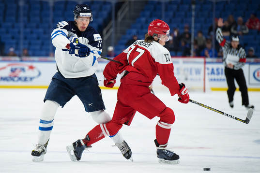 Finlands Otto Koivula och Danmarks Lucas Andersen