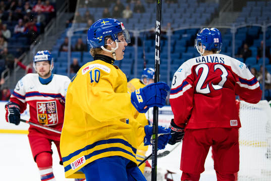 Sveriges Marcus Davidsson jublar
