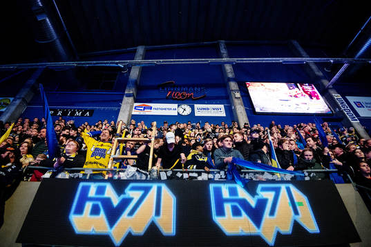 under ishockeymatchen i SHL mellan HV71 och Växjö