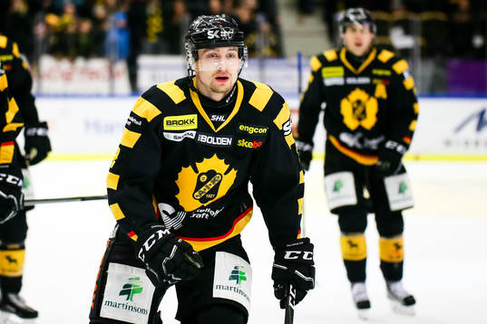 Skellefteås Adam Pettersson jublar