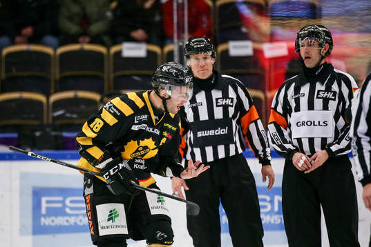 Skellefteås Pontus Petterström var besviken på domarna