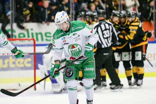 Rögles Linus Sandin deppar