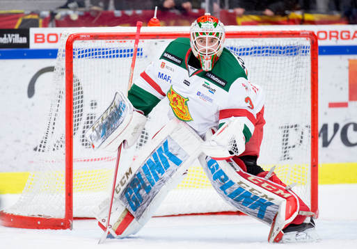 Moras Mattias Pettersson målvakt