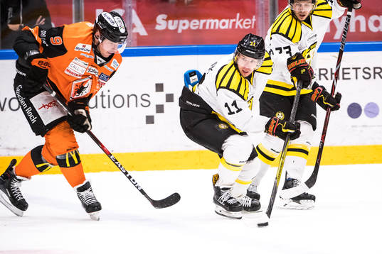 Karlskronas Morten Madsen, Brynäs Kevin Clark och Elias