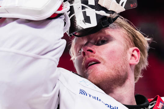 Malmö Redhawks målvakt Jonas Gunnarsson