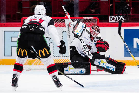 Malmö Redhawks målvakt Oscar Alsenfelt