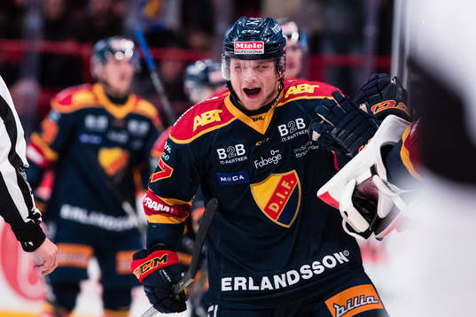 Djurgårdens Jesper Pettersson jublar