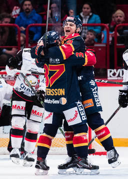 Djurgårdens Jesper Pettersson jublar